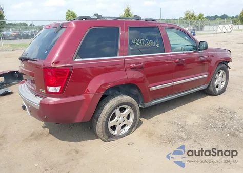 2007 Jeep Grand Cherokee Limited from USA, damaged, VIN 1J8HR58P27C543651
